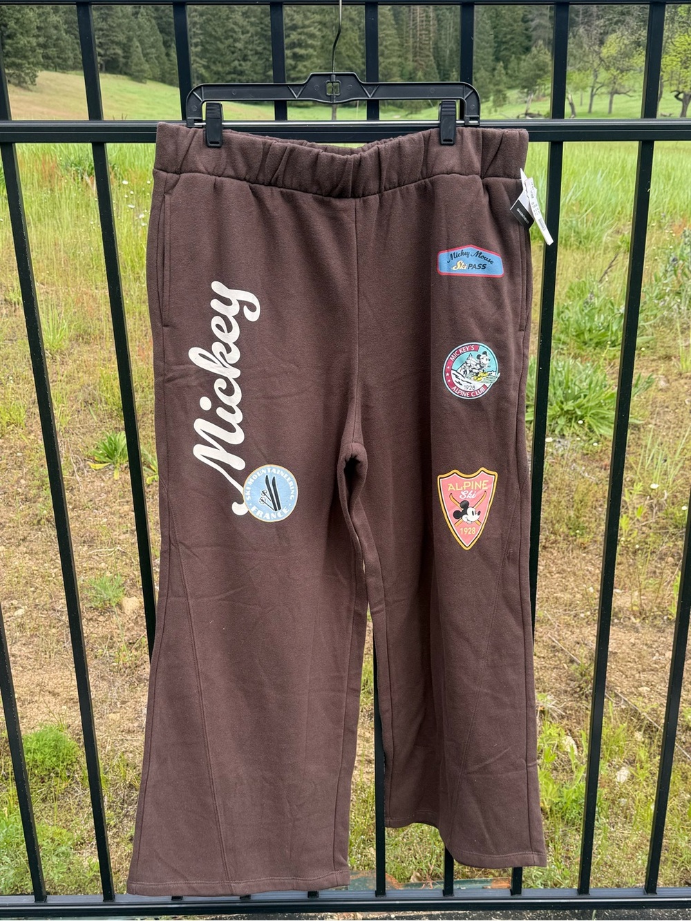 Size XXL Grayson Threads Disney Mickey Mouse Track Pants NWT pockets